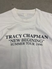 Vintage 1996 Tracy Chapman New Beginning Summer Tour T Shirt Size XL SS picture