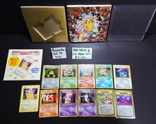 1997 Pokemon CD Promo Complete Promo Set Japanese Vintage Cards Charizard NM NEW picture