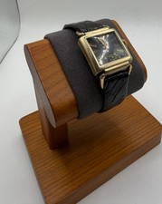 Vintage Longines Square Black Dial Fancy Lugs Sub Seconds Manual Wind Watch picture