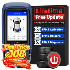2026 XTOOL TP150 TPMS TS100 Programming Tool Tire Sensor Relearn/Reset/Activate picture