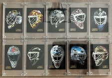 1993-94 Pinnacle Masks Insert Complete Set 1-10 NHL Hockey Goalie Cards picture