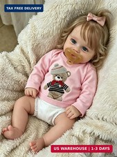 Anano 20 in Realistic Reborn Baby Dolls Girls, Full Body Newborn Baby Girls | Li picture