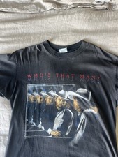 RARE TOBY KEITH “WHOS THAT MAN” Mirror Boomtown Tour Tshirt Vintage Xl 1994 picture