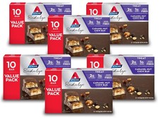 Atkins Endulge Caramel Nut Chew Bars 60 Count Value Pack BULK Exp 12/2026 - Keto picture