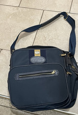 VTG  LARK Carry On shoulder Carry On Travel luggage Bag navy blue many pockets picture
