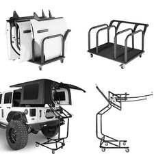 Hardtop Removal Lift Tool/Door Storage Cart For Jeep Wrangler JK JL Bronco 07-26 picture