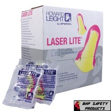 LL1 Howard Leight Laser Lite Ear Plugs UNCORDED NRR 32, 200/Pair Box  picture