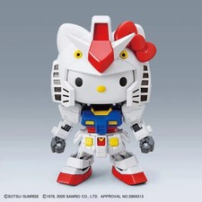 Standard Hello Kitty x RX-78-2 Gundam Figure Model Kit USA Seller picture
