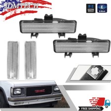 All Clear Front Corner + Turn Signal Lights for 83-94 Chevy Blazer & 82-93 S10 picture