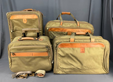 4 -Pc Vtg Hartmann INTENSITY Tan Ballistic Nylon Bags Suitcase Carry Ons picture