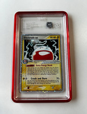 2004 Pokemon  Electrode ex 107/112 EX FireRed & LeafGreen Holo TAG V Authentic  picture