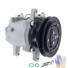 For 1995-2012 Kubota Diesel Replaces Denso SV07E AC Compressor & A/C Clutch picture