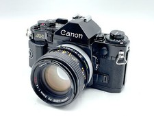 Black Canon A-1 + Canon 50mm f/1.4 SSC Lens Manual Film Camera Kit - Beauty picture