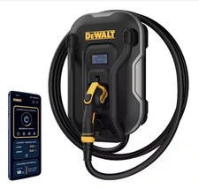 DEWALT Level-2 Wall Mounted Electric Vehicle EV Charger  48 Amps picture