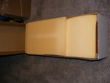 1/100 VC25A   Air Force One B747 - NEVER out of box Solid Mahogany  HUGE picture