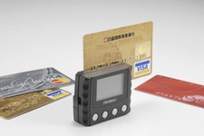 Smallest Magnetic Stripe Bank Debit Credit Card Skimmer Reader Cloner w/ Display picture