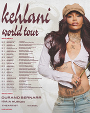 Kehlani World Tour 2026 North America Poster picture