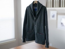 Dehen 1920 x Best Made Co. Wool Shawl Sweater Size L picture