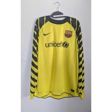 FC Barcelona 2010-11 Victor Valdes GK Jersey XL Nike Long Sleeve Vintage picture