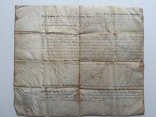 1805 Virginia Land Grant Signed by Governor John Page – Rockbridge County – picture
