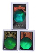 1994 SKYBOX SD1 BATMAN SKYDISC & SD2 SUPERMAN SKYDISC & SD3 MAN OF STEEL SKYDISC picture