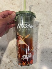 NEW Moana (2026) 24oz Insulated Cup Straw - Movie Promotion- Floating Flowers picture