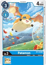 Patamon - BT3-020 C Release Special Booster Digimon TCG picture