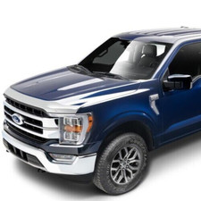Chrome Aeroskin Hood Protector Bug Shield Deflector for 21-2026 Ford F150 Truck picture