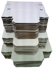 10x2x2 White Corrugated Shipping Mailer Packing Boxes 10