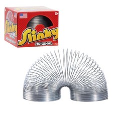 The Original Slinky Walking Spring Toy 2.75-inch Diameter Metal Slinky Fidget... picture
