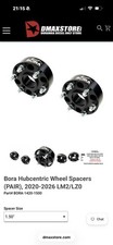 Bora Hub Spacers 1.5” picture