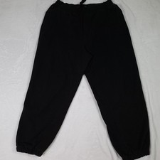 Lululemon Steady State Joggers Mens Medium Black Fleece Sweatpants Classic Taper picture