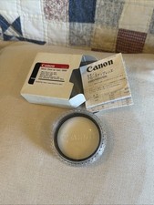 Vintage Canon 58mm Close Up Lens 250D Macro With Case/Box/Instructions picture