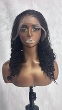 24 inch 13X6 Swiss Lace Deep Wave Wig picture