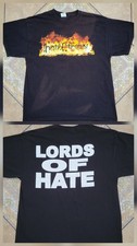 VINTAGE Hate Eternal 90s XL Shirt FREE S/H Florida Death Metal MORBID ANGEL OOP picture