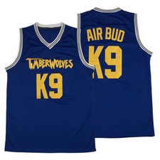  Retro Air Bud K9 Basketball Jerseys Blue Youth/Men's All Stitched Custom S-6XL picture