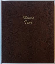 RARE Dansco Mexico Mexican Type Collection No. 7220 Coin Album Book Made In USA picture