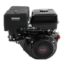 4-Stroke 420cc 15HP OHV Horizontal Shaft Gas Engine Recoil Start Go Kart Motor picture