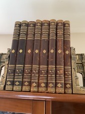 1902, (8 Vols.) Character Sketches of Romance and Drama, E. Brewer, Illustrated picture