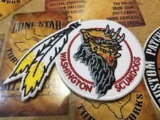 EMBROIDERED GWAR WASHINGTON SCUMDOGS HEAVY METAL BAND PATCH (Please Read Ad) picture