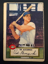Topps 1952 - Ted Kluszewski #29 Cincinnati Reds Base Set picture