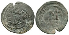 🔥EXTREMELY RARE-REVERSES OF PHOCUS & HERACLIUS-602-641-34.4mm/11.6g-F picture