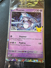 Pokemon TCG Mewtwo Pokemon 063/128 30th celebration promo picture