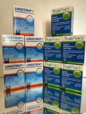 TRUE POINT - UNISTRIP 1 Blood Glucose Strips 500 Qty. 04/2028 picture