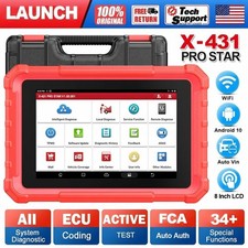 LAUNCH X431 Pro Star Bidirectional All Systems Car OBD2 Scanner Key Coding Tool picture