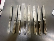 Christofle Pompadour 8 pieces Flatware Table Knives Knife picture