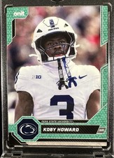 KOBY HOWARD Teal Parallel Rookie 2026 ONIT Penn State Nittany Lions Football picture