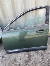 Driver Front Door Shell  Outback  10-14  green color oem (LOCAL PICKUP ONLY) picture
