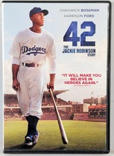 42 The Jackie Robinson Story (2013) Standard DVD Chadwick Boseman Resurfaced picture