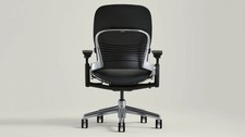 Steelcase Leap V2 Chair -Fully Loaded- Aluminum Edition picture